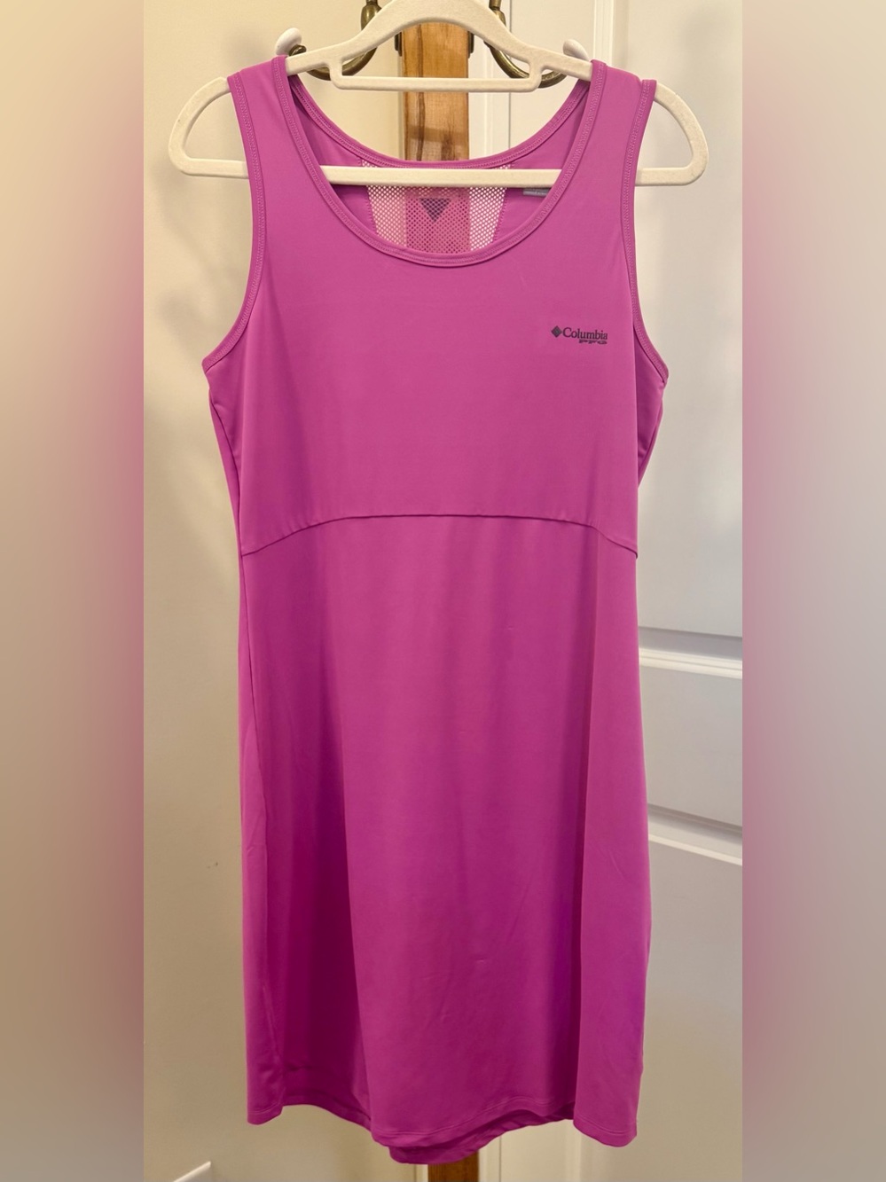 Columbia Bright Magenta Athletic Tank Dress